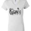 Women's Short Sleeve V-Neck T-Shirt Thumbnail