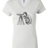 Women's Short Sleeve V-Neck T-Shirt Thumbnail