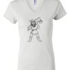 Women's Short Sleeve V-Neck T-Shirt Thumbnail